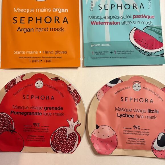 NWT set of 12 Sephora face sheet masks - Picture 5 of 5
